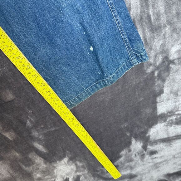 Live Ins Wide Leg Pants Size 38x26 Bag Casual Fit Straight Leg Normal Wash - Picture 3 of 7